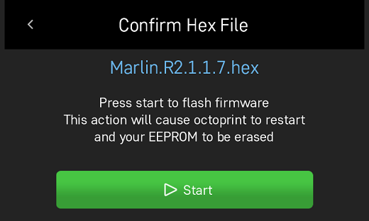 Confirm Hex File