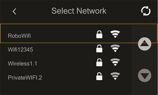 Select Wi-Fi Network