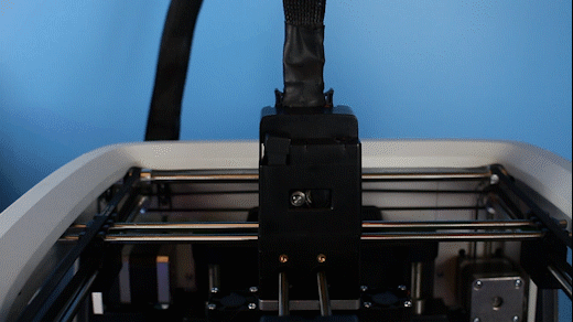 Extruder Cover Off